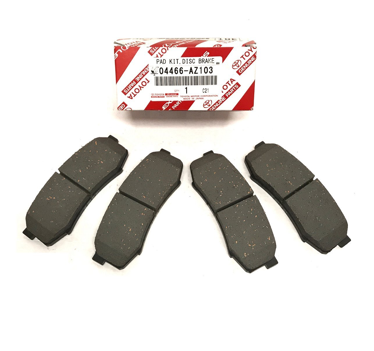 C103 セット Amazon.com: Toyota Brake Pads - 04466AZ103 : Automotive